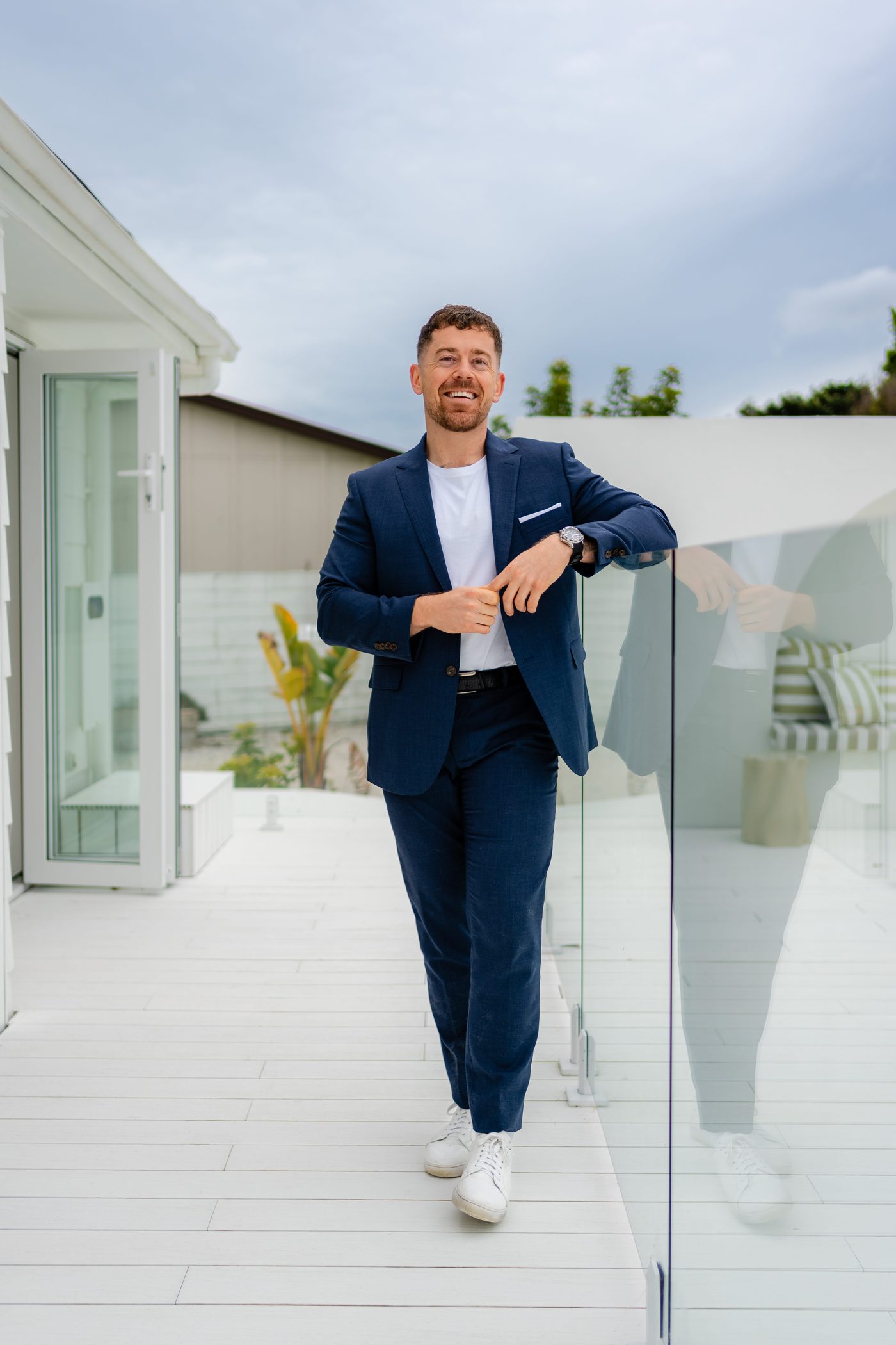 Personal brand photography for a real estate agent, Tauranga